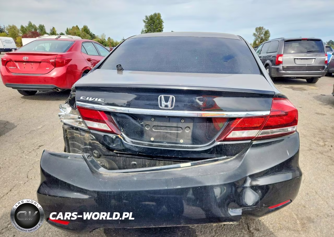 2013 Honda Civic Lx VIN:19XFB2F56DE067895 - 6