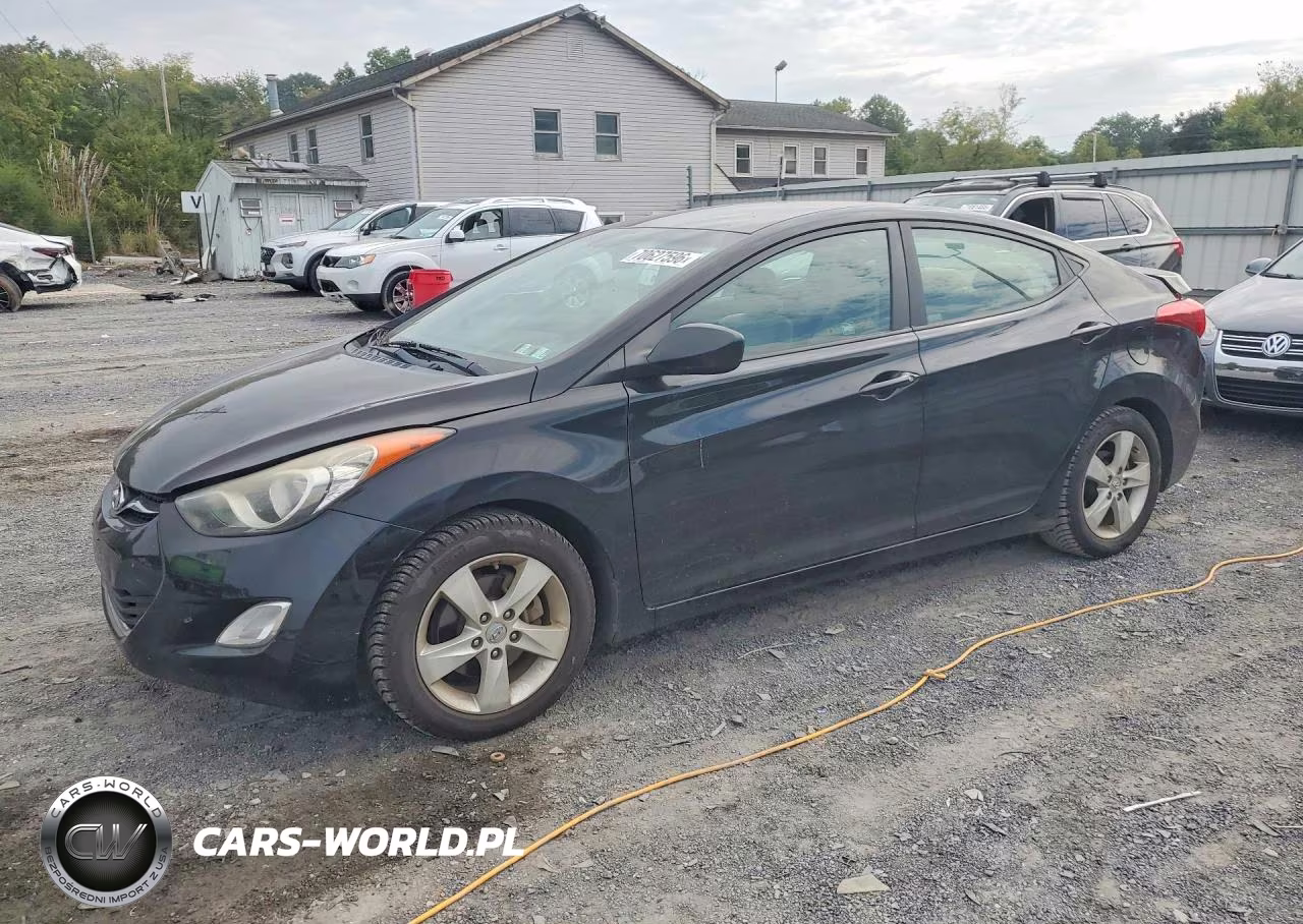2012 Hyundai Elantra Gls VIN:KMHDH4AE2CU240820 - 1