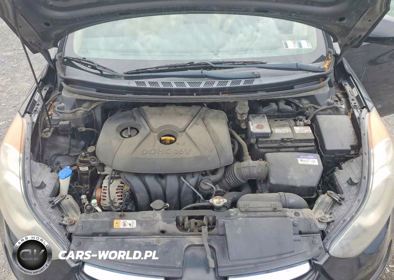 2012 Hyundai Elantra Gls VIN:KMHDH4AE2CU240820 - 11