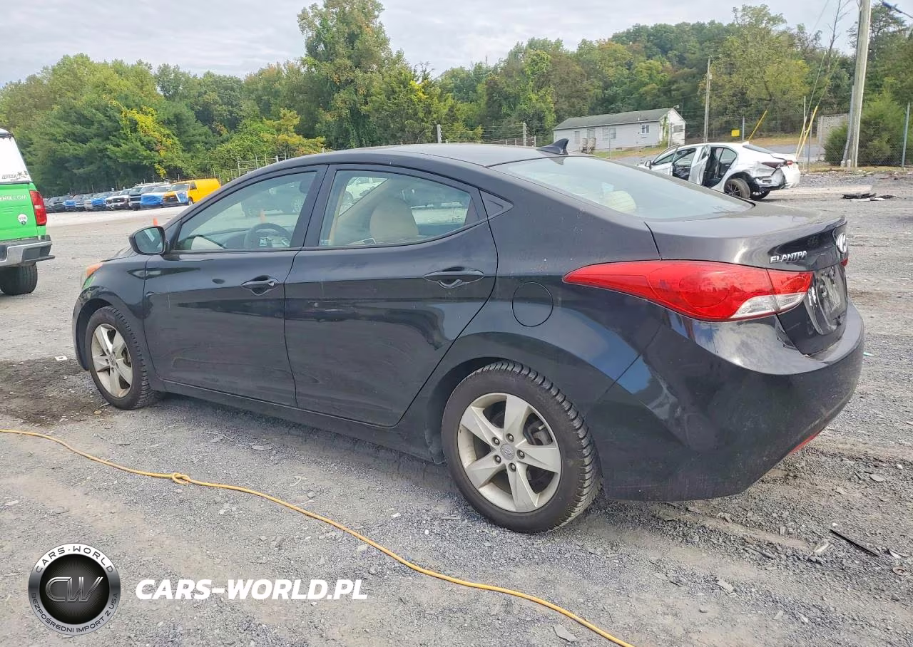 2012 Hyundai Elantra Gls VIN:KMHDH4AE2CU240820 - 2