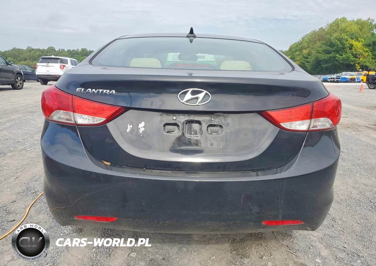 2012 Hyundai Elantra Gls VIN:KMHDH4AE2CU240820 - 6