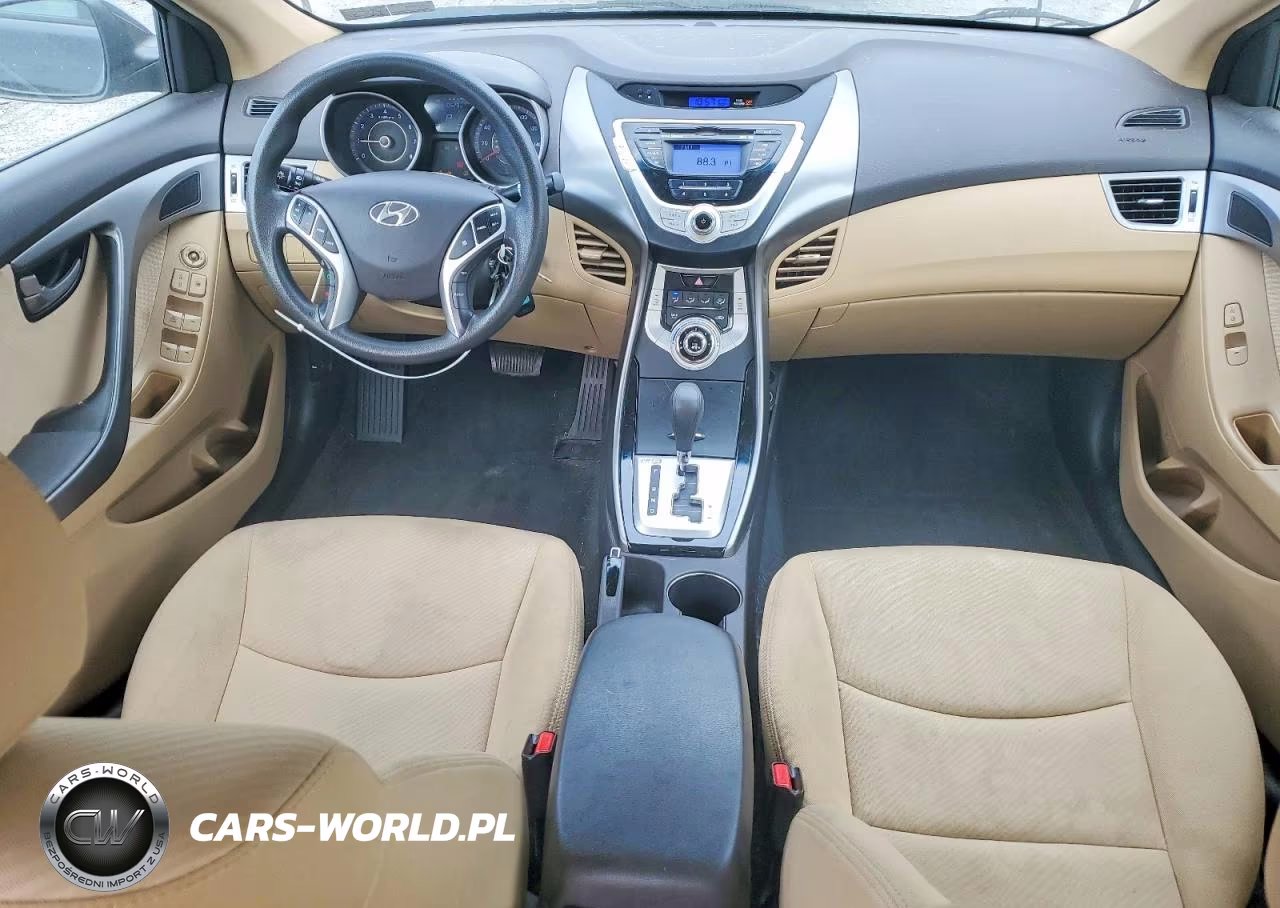 2012 Hyundai Elantra Gls VIN:KMHDH4AE2CU240820 - 8