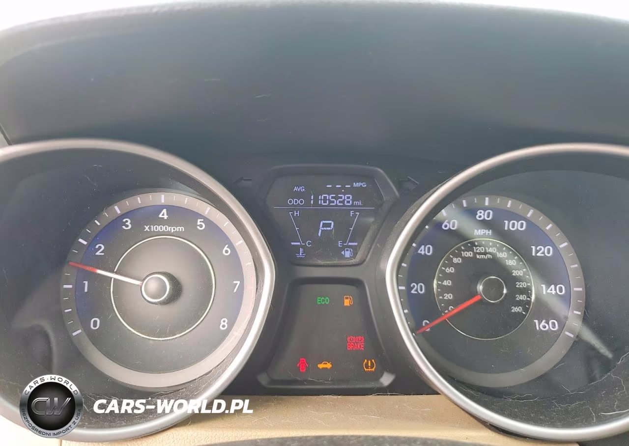 2012 Hyundai Elantra Gls VIN:KMHDH4AE2CU240820 - 9