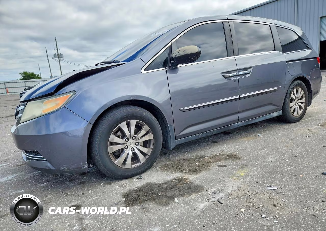 2014 Honda Odyssey Exl VIN:5FNRL5H61EB063234 - 1