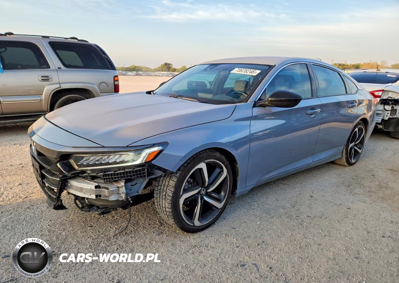 2021 Honda Accord Sport VIN:1HGCV1F34MA015124 - 1