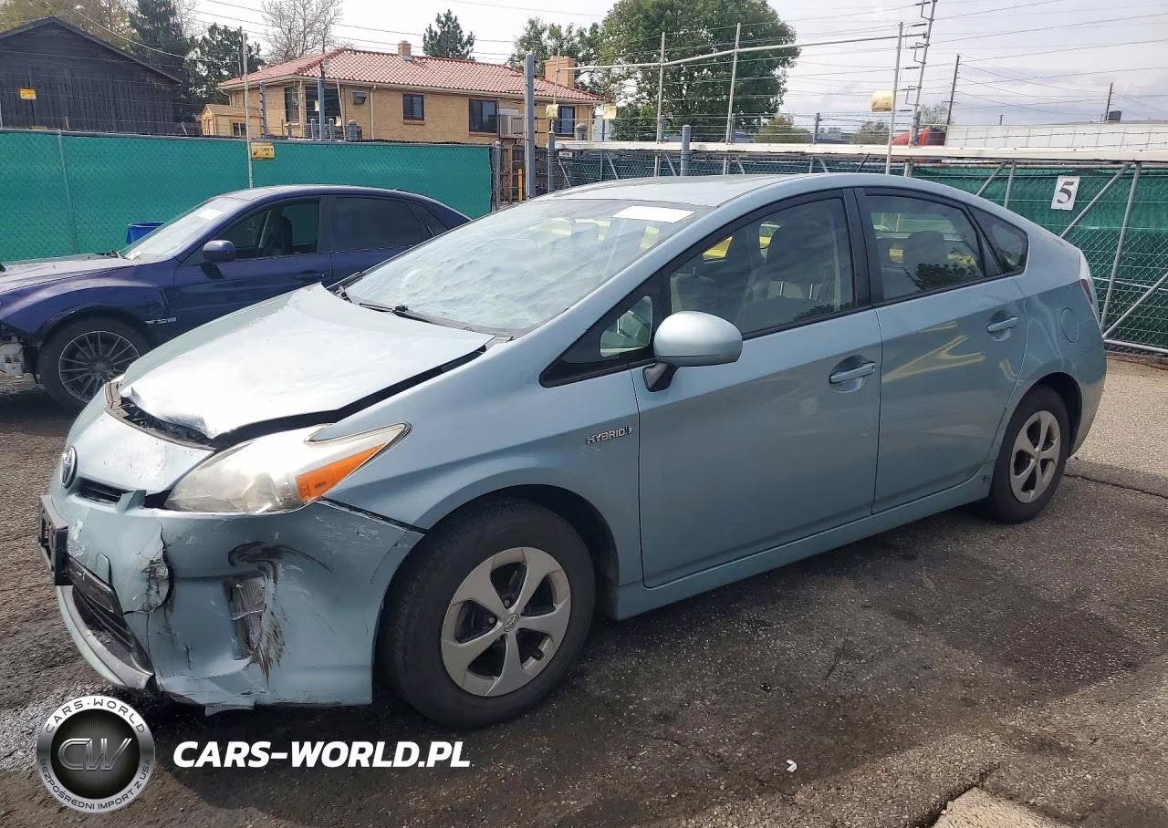 2012 Toyota Prius Two VIN:JTDKN3DU3C1556990 - 1
