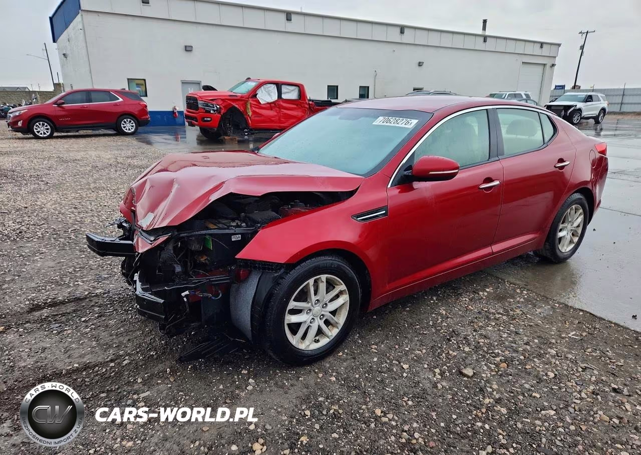 2012 Kia Optima Lx VIN:5XXGM4A72CG040847 - 1