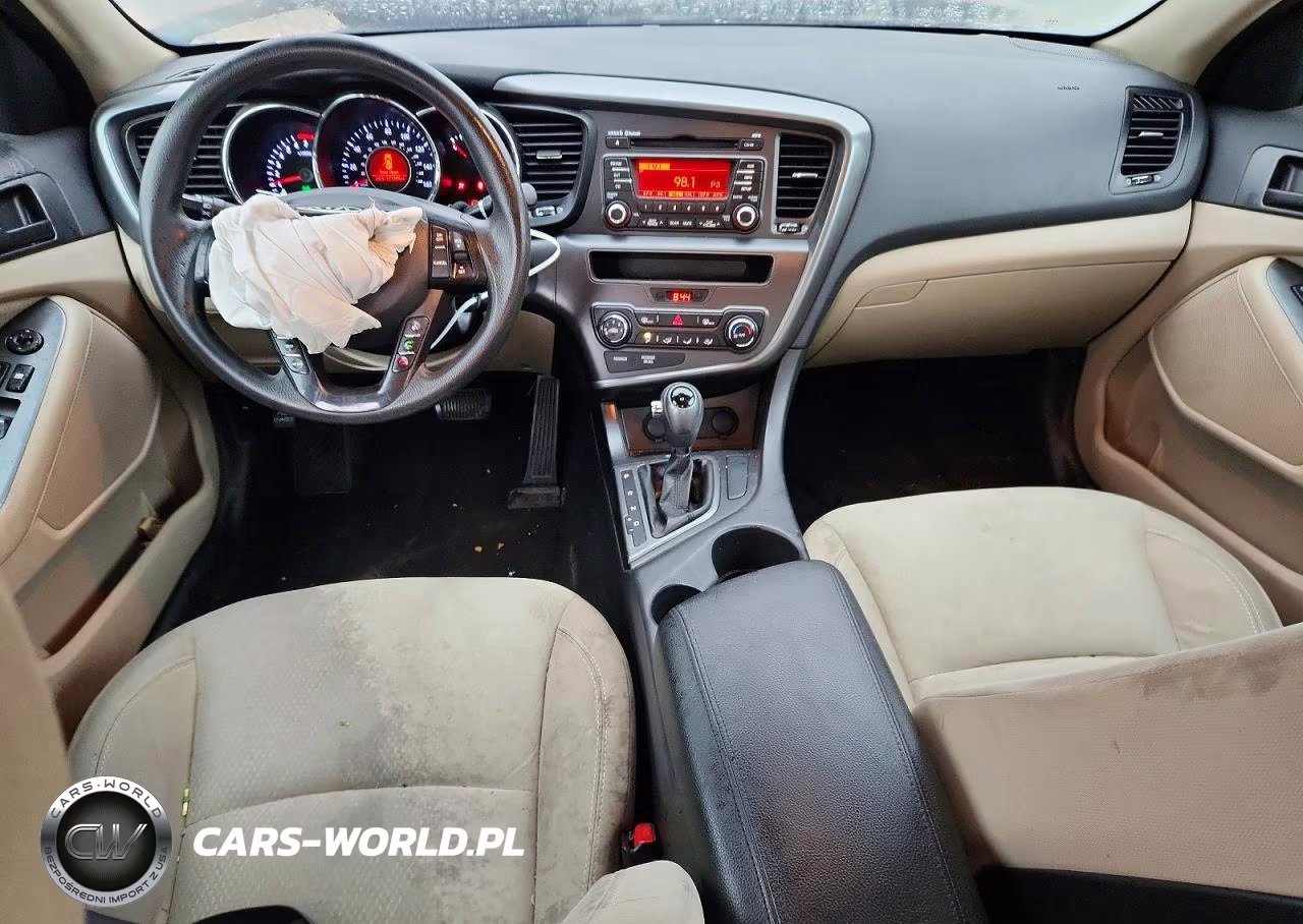 2012 Kia Optima Lx VIN:5XXGM4A72CG040847 - 8
