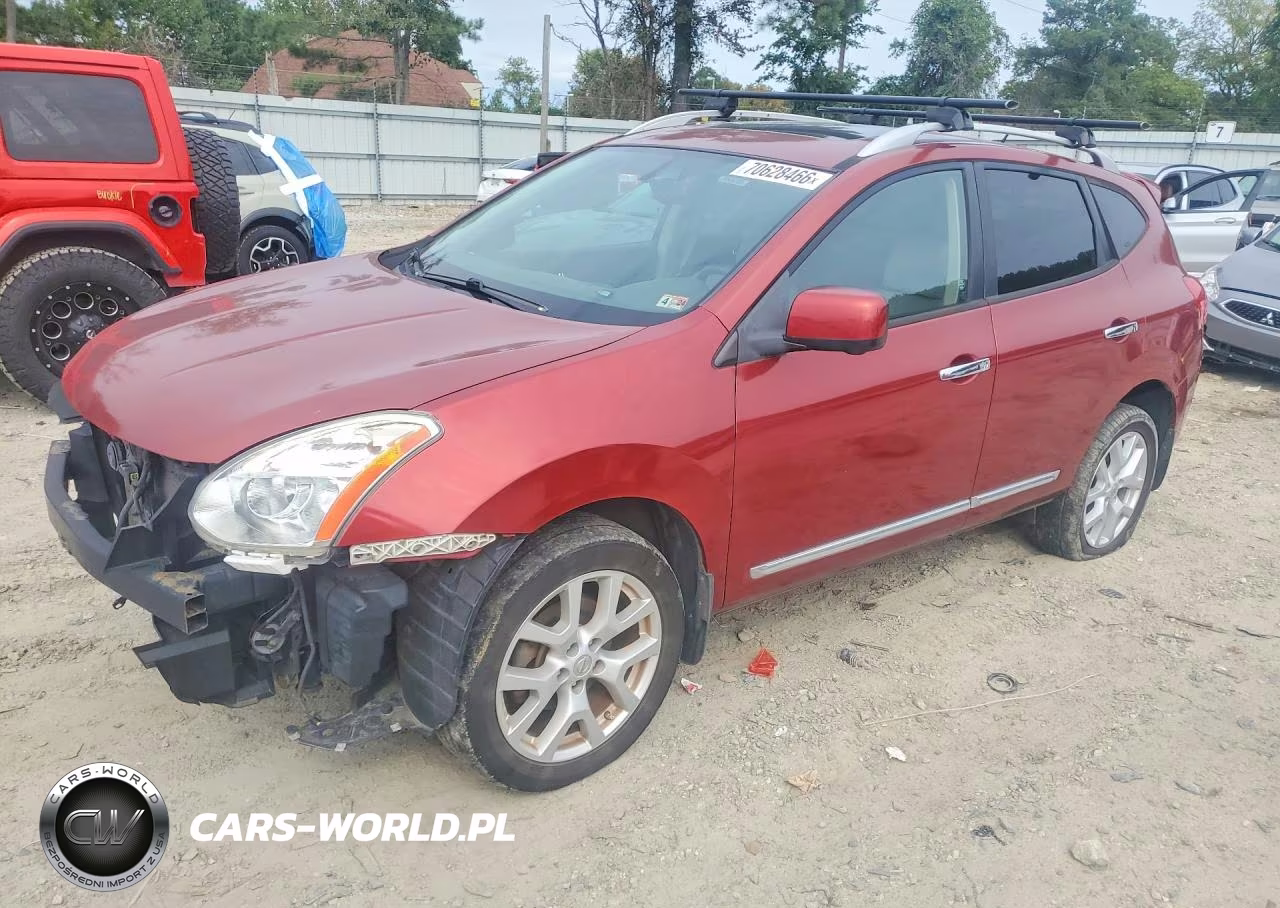 2013 Nissan Rogue S VIN:JN8AS5MV3DW644987 - 1