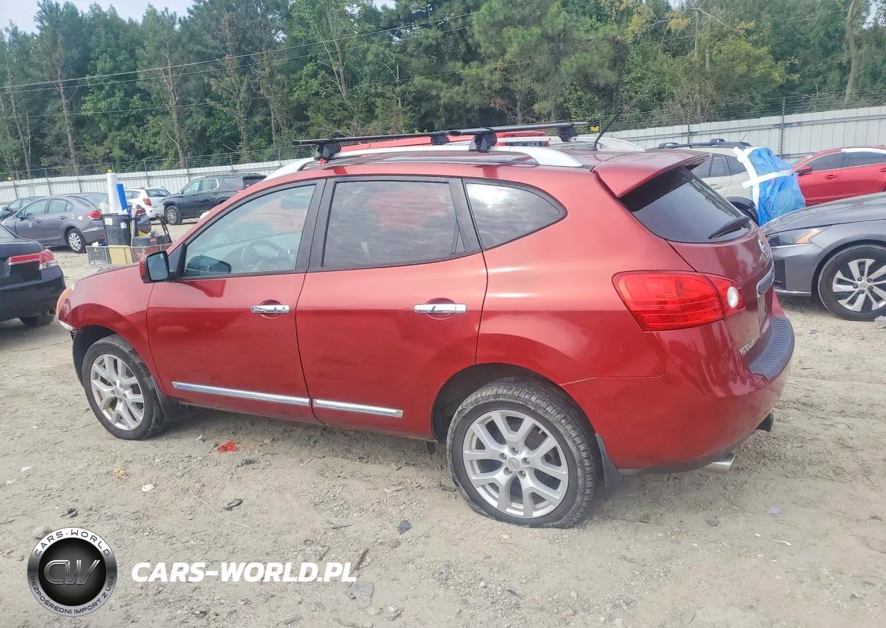 2013 Nissan Rogue S VIN:JN8AS5MV3DW644987 - 2