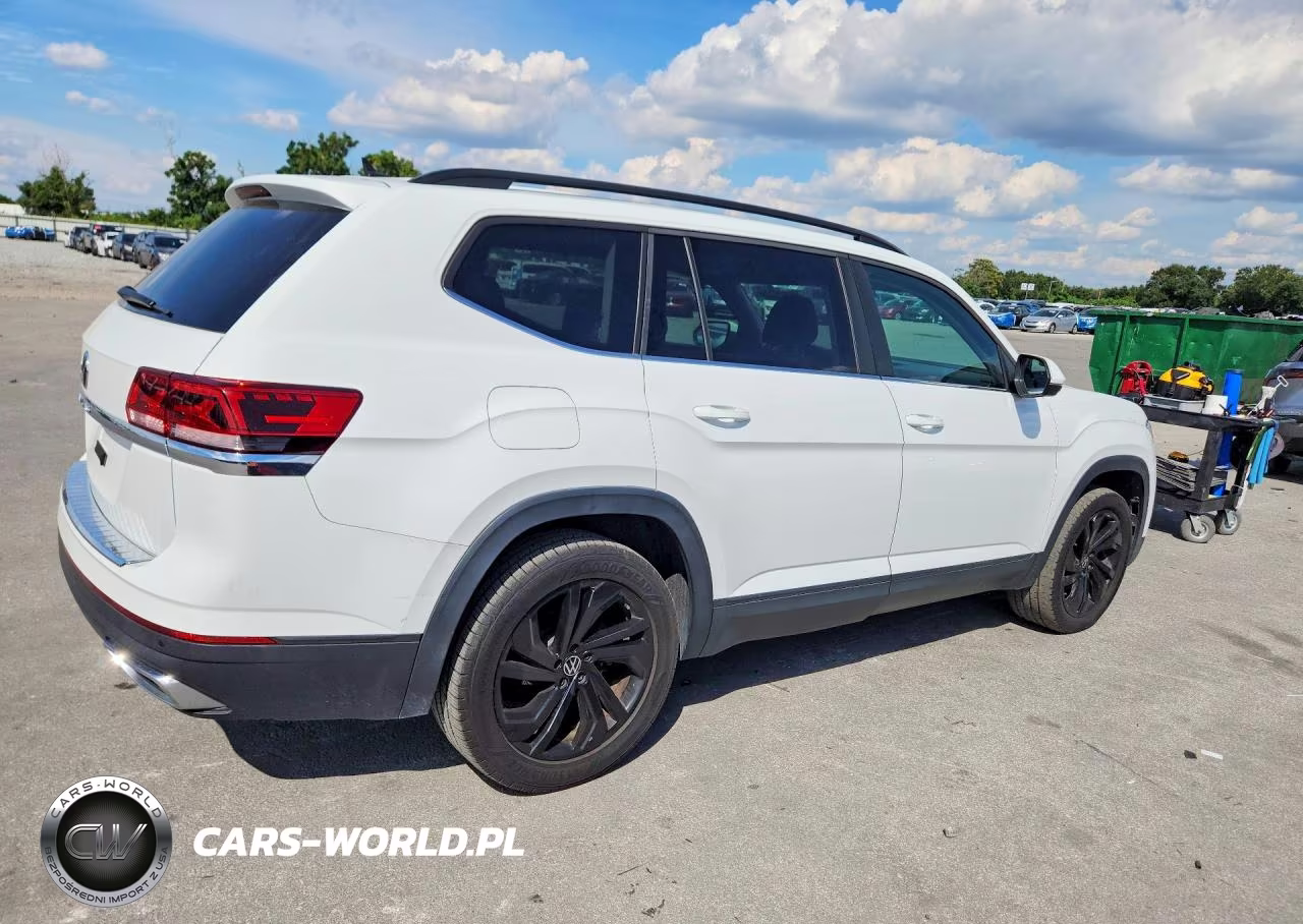 2022 Volkswagen Atlas Se VIN:1V2JP2CA3NC502652 - 3