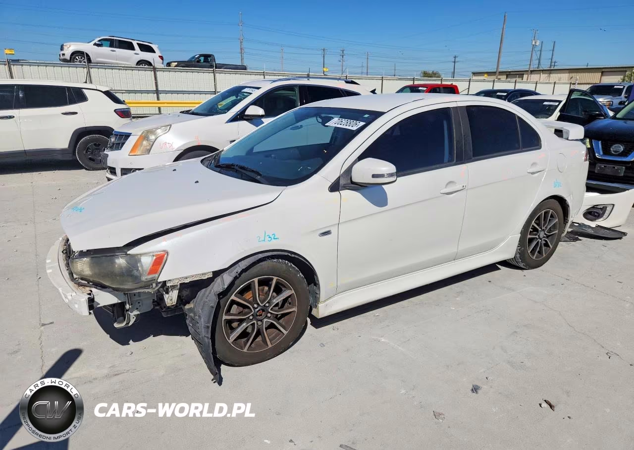 2016 Mitsubishi Lancer Es VIN:JA32V2FW2GU010869 - 1