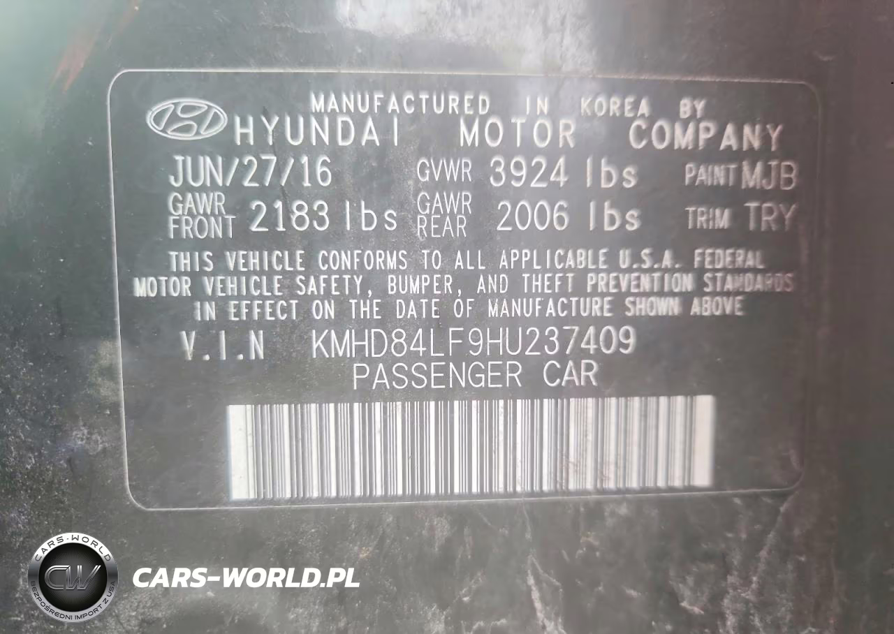 2017 Hyundai Elantra Value Edition VIN:KMHD84LF9HU237409 - 12