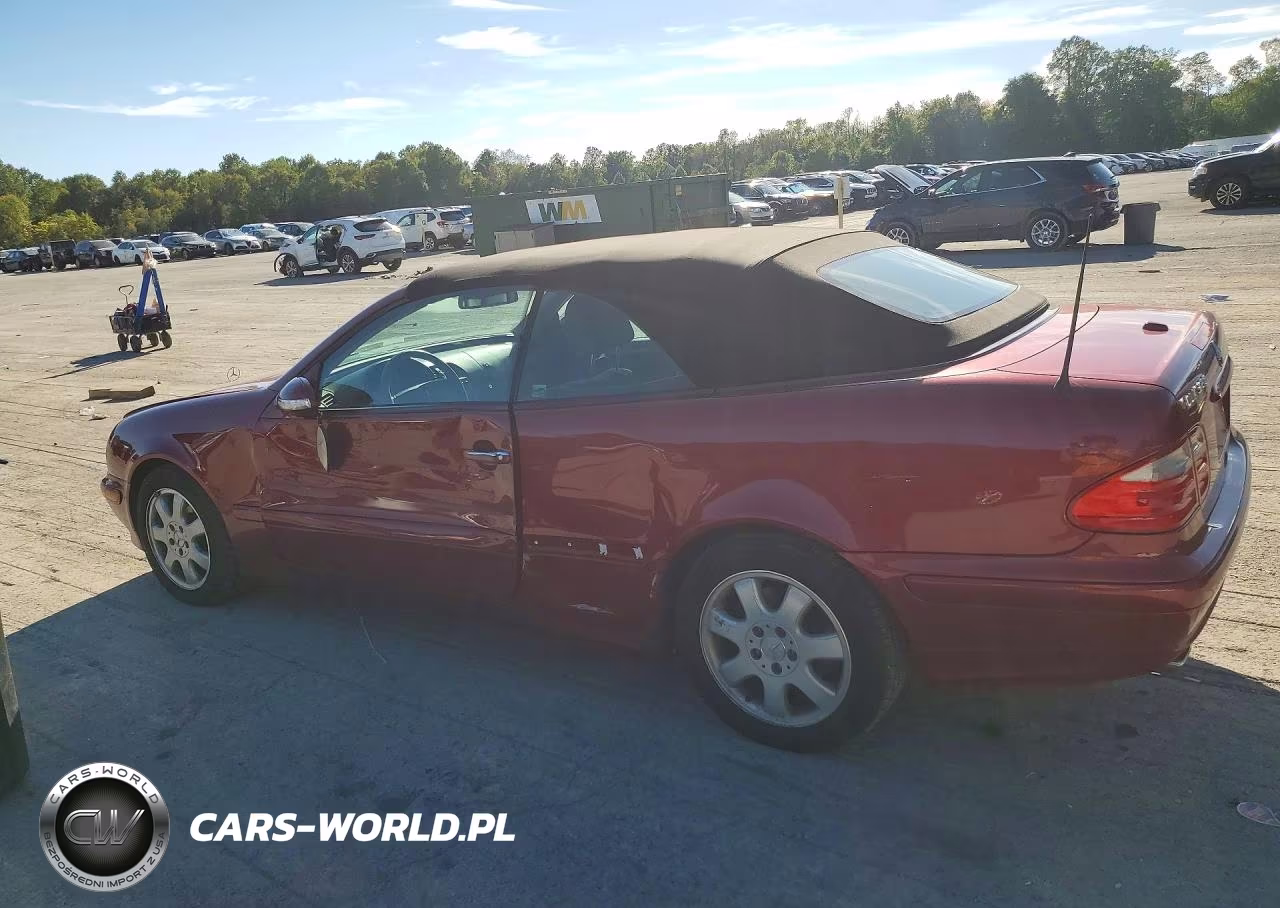 2003 Mercedes-Benz Clk 320 VIN:WDBLK65G43T134107 - 2