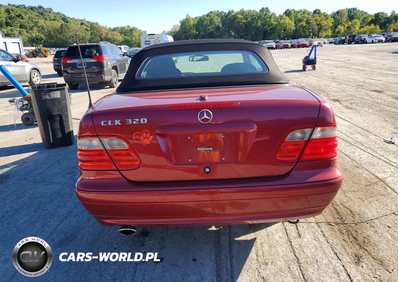 2003 Mercedes-Benz Clk 320 VIN:WDBLK65G43T134107 - 6