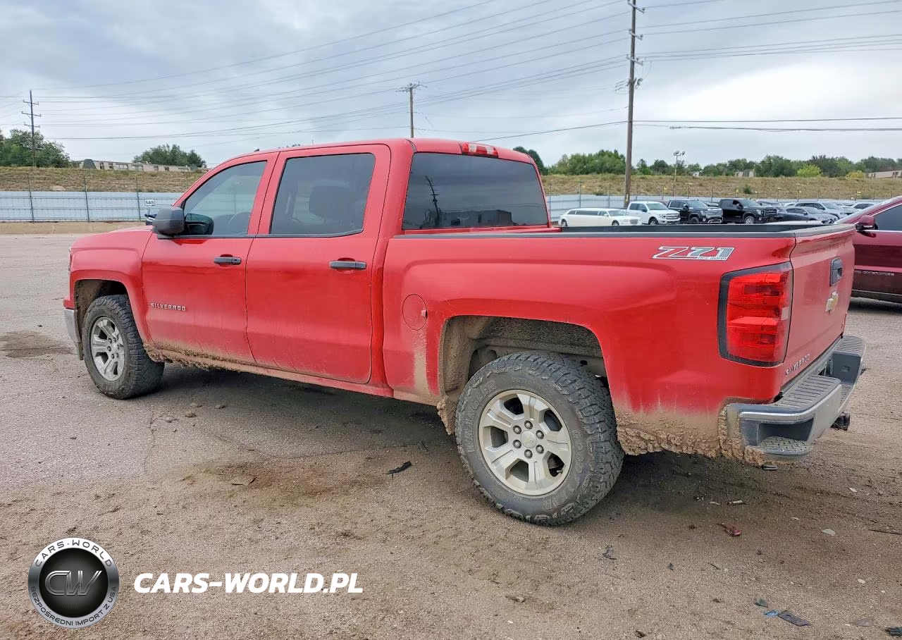 2014 Chevrolet Silverado K1500 Lt VIN:3GCUKREH6EG214881 - 2
