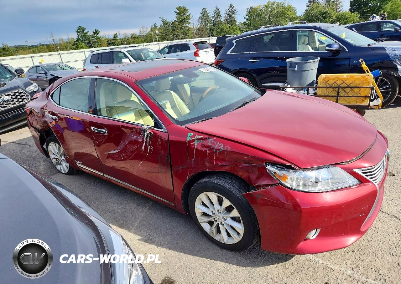 2013 Lexus Es 300H VIN:JTHBW1GG5D2000200 - 4
