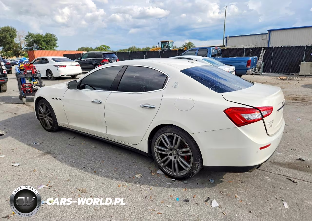 2017 Maserati Ghibli S VIN:ZAM57RSA4H1262505 - 2