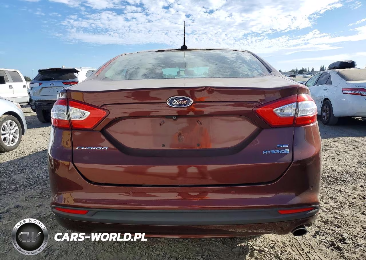 2015 Ford Fusion Se Hybrid VIN:3FA6P0LU9FR199150 - 6