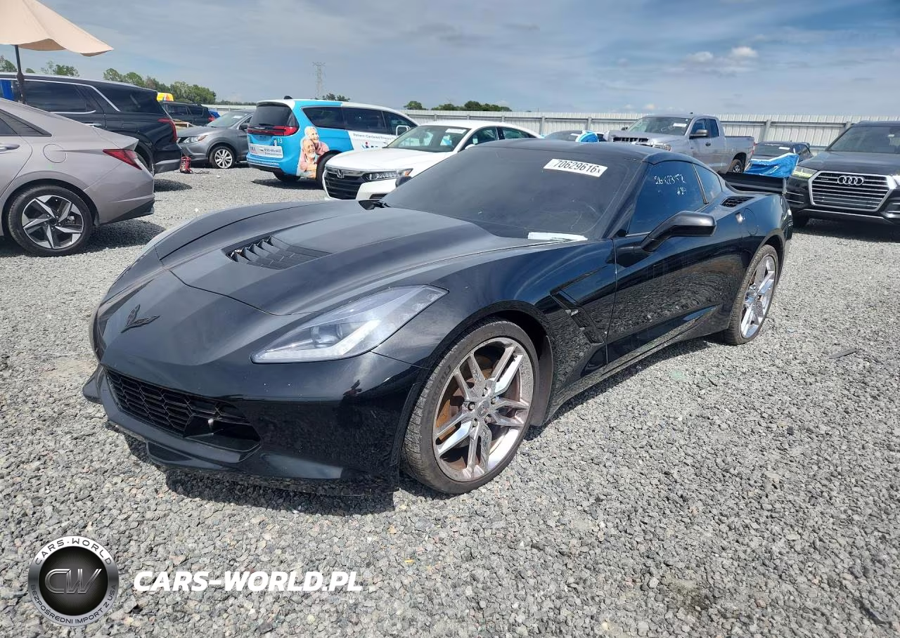 2014 Chevrolet Corvette Stingray Z51 3Lt VIN:1G1YM2D71E5114988 - 1