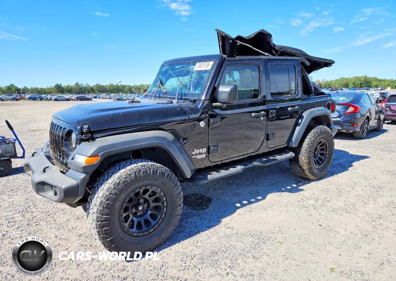 2018 Jeep Wrangler Unlimited Sport VIN:1C4HJXDG7JW109442 - 1
