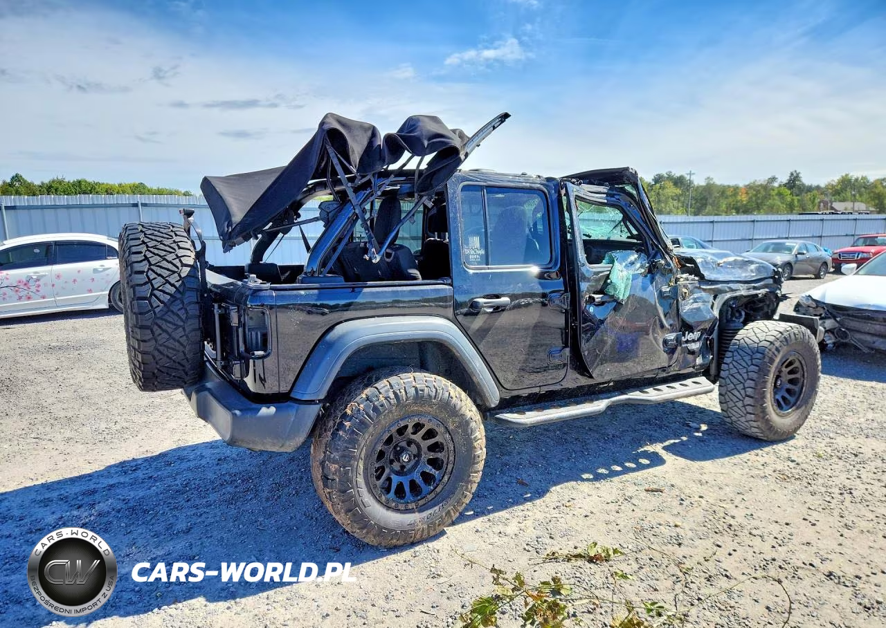 2018 Jeep Wrangler Unlimited Sport VIN:1C4HJXDG7JW109442 - 3