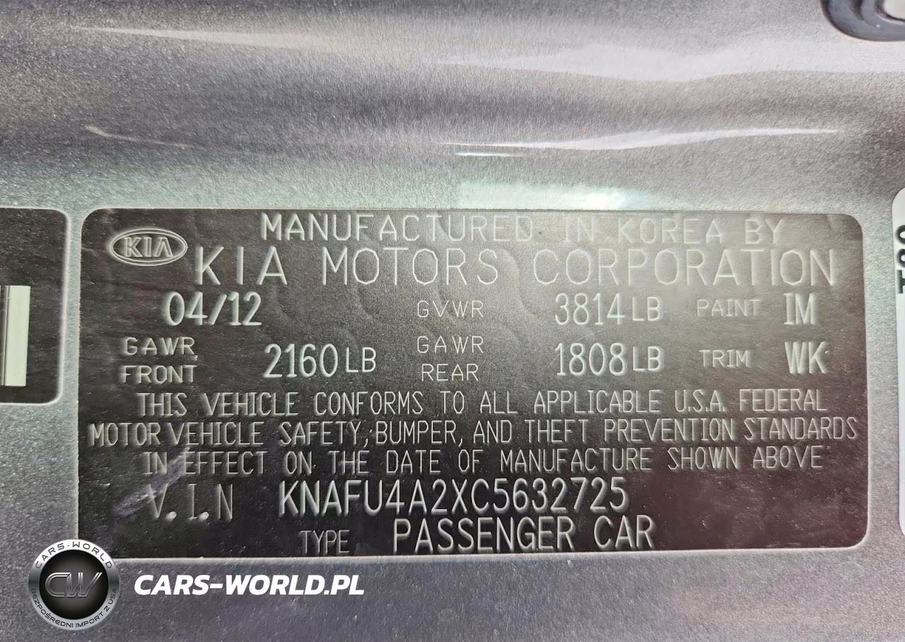 2012 Kia Forte Ex VIN:KNAFU4A2XC5632725 - 13