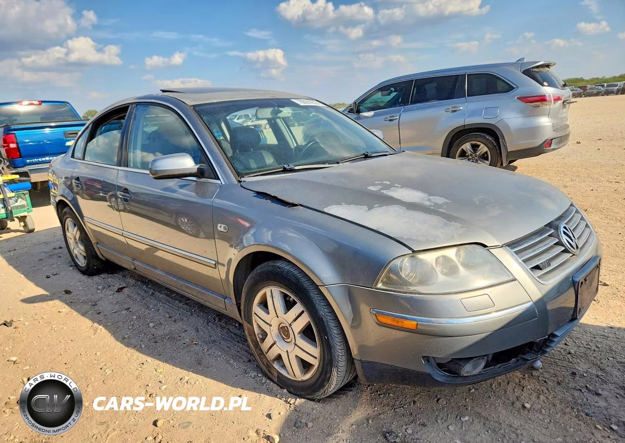 2003 Volkswagen Passat W8 4Motion VIN:WVWUK63B23P110474 - 4