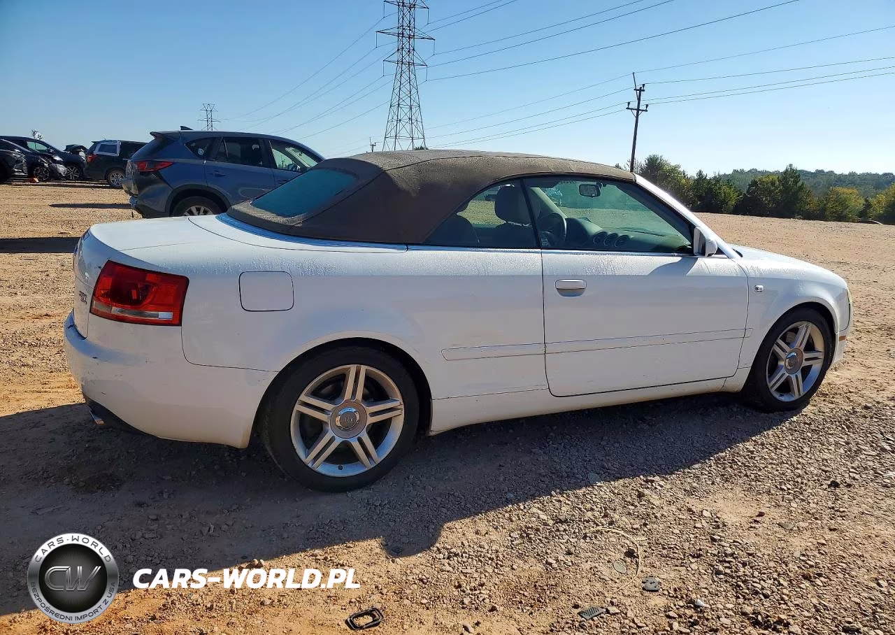 2007 Audi A4 2.0T Cabriolet Quattro VIN:WAUDF48H47K026923 - 3