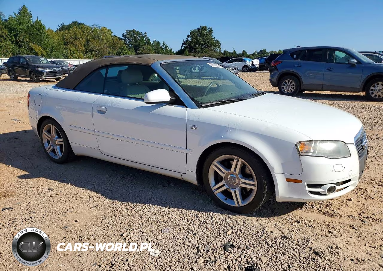 2007 Audi A4 2.0T Cabriolet Quattro VIN:WAUDF48H47K026923 - 4