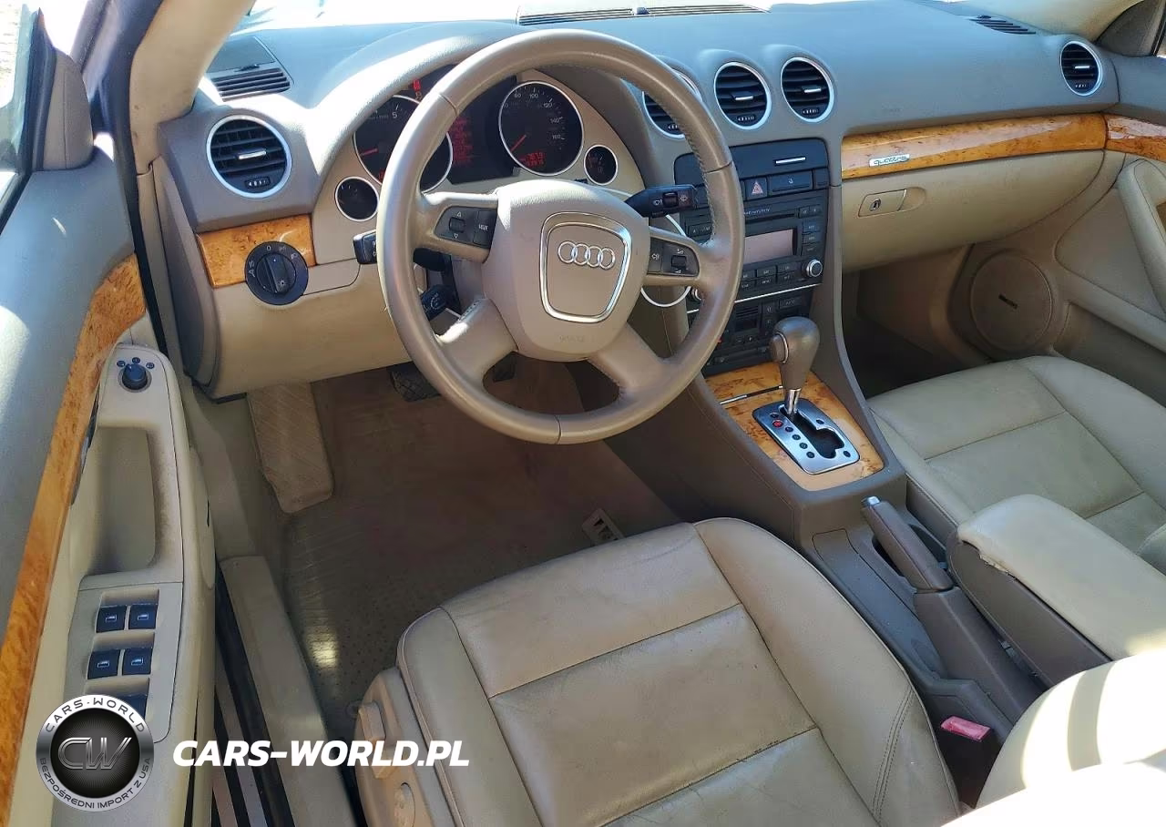 2007 Audi A4 2.0T Cabriolet Quattro VIN:WAUDF48H47K026923 - 8