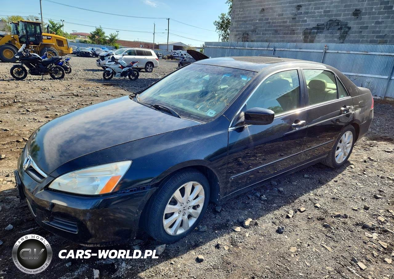 2007 Honda Accord Ex VIN:1HGCM66557A006406 - 1