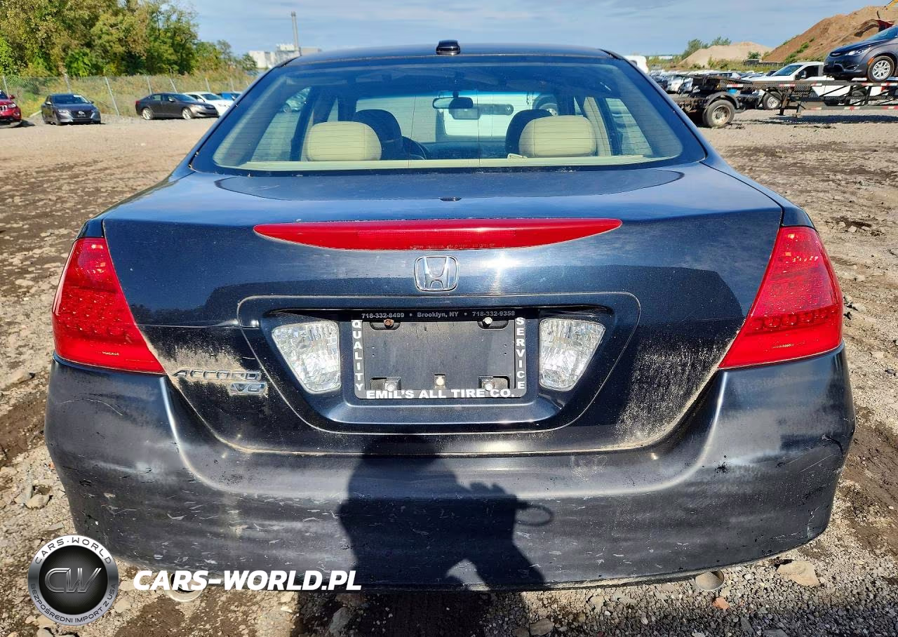 2007 Honda Accord Ex VIN:1HGCM66557A006406 - 6