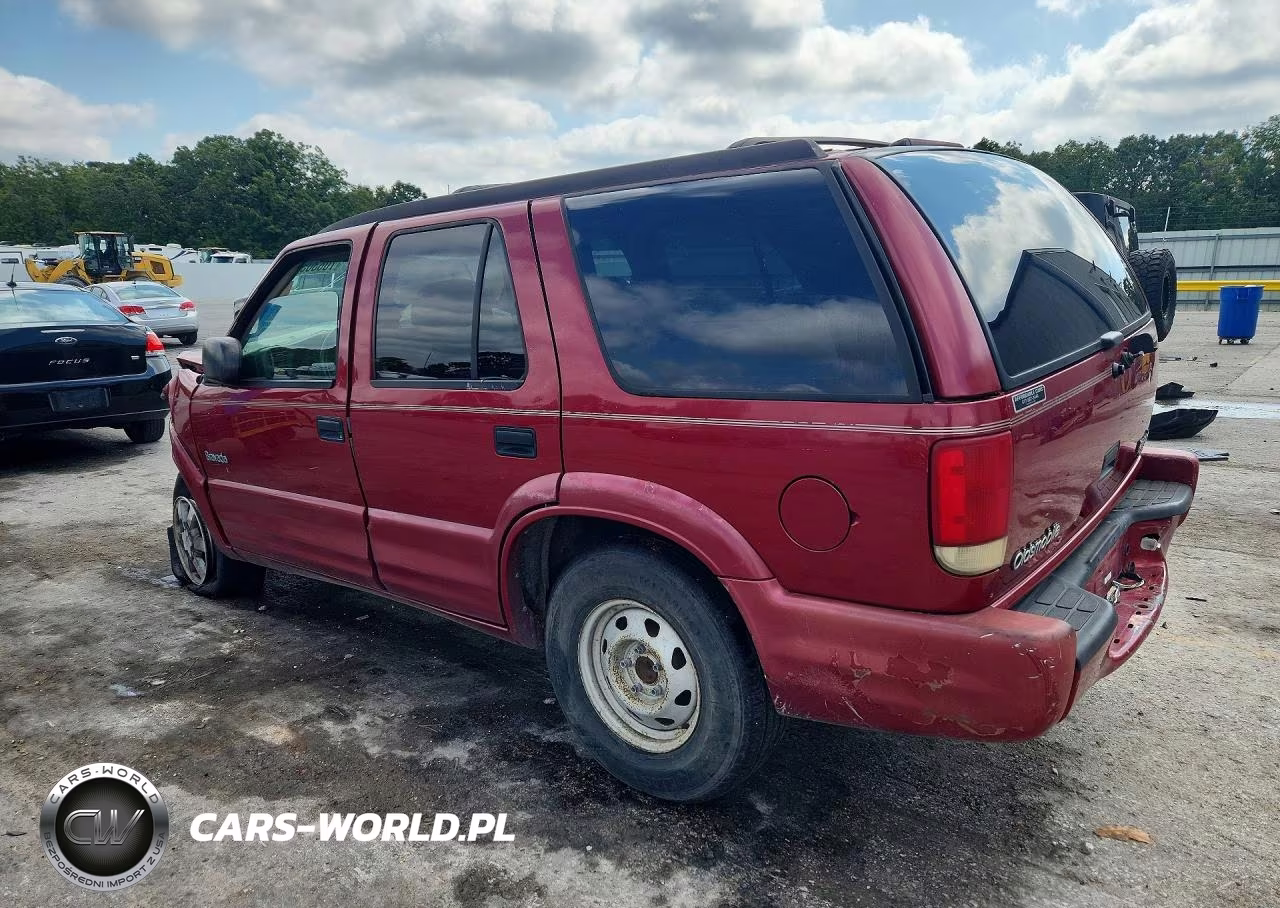 1998 Oldsmobile Bravada VIN:1GHDT13W9W2723691 - 2