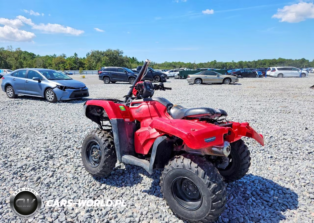 2022 Honda Foreman Atv VIN:1HFTE4413N4803173 - 3