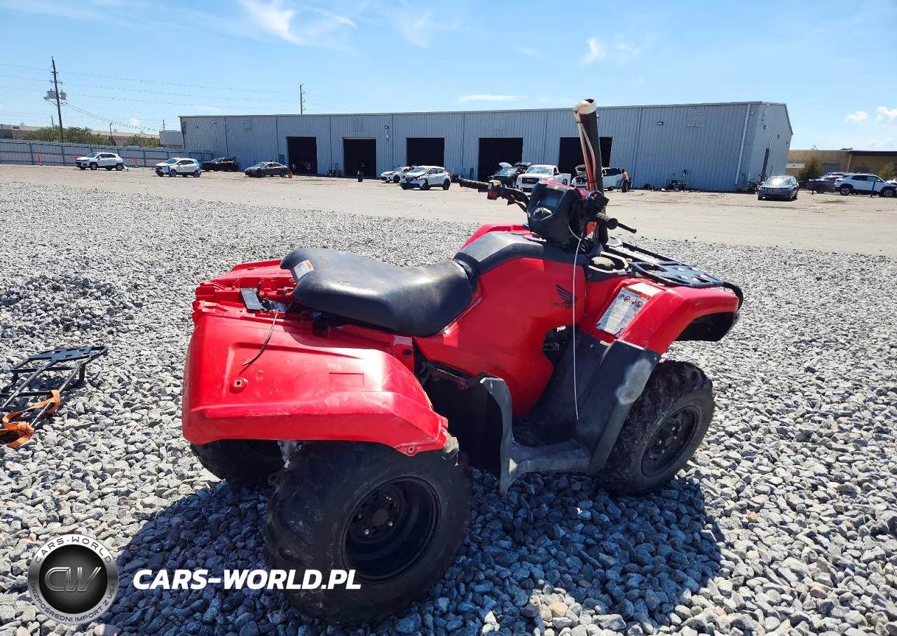 2022 Honda Foreman Atv VIN:1HFTE4413N4803173 - 4