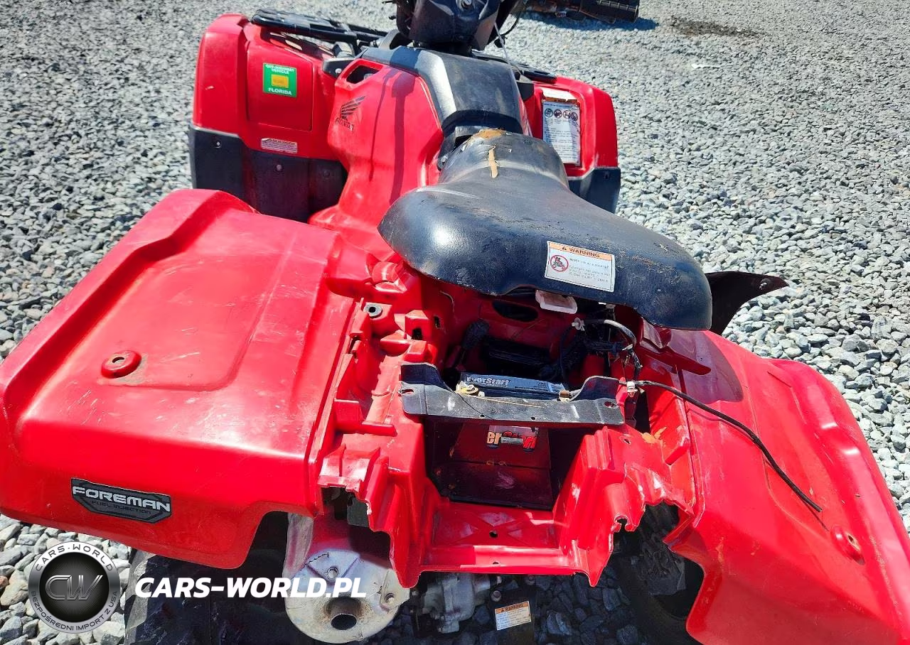 2022 Honda Foreman Atv VIN:1HFTE4413N4803173 - 9