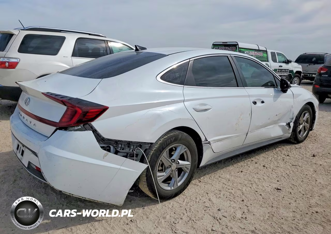 2022 Hyundai Sonata Se VIN:5NPEG4JA6NH144131 - 3