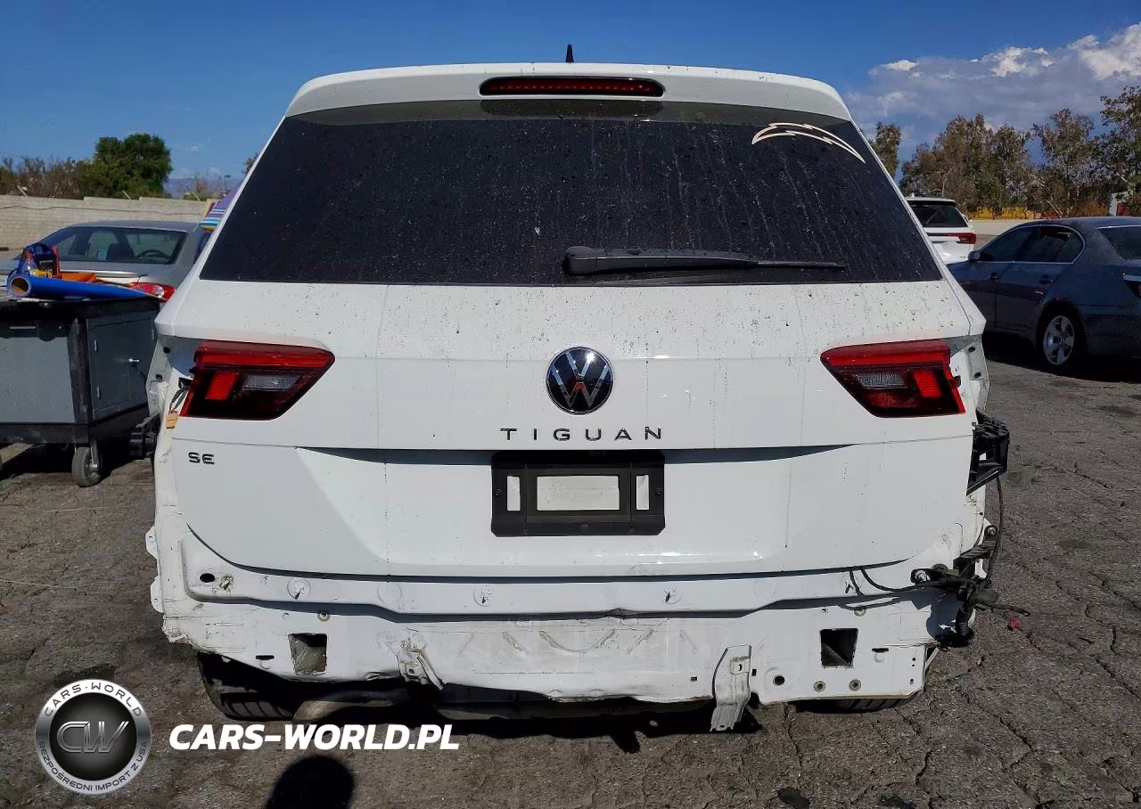 2022 Volkswagen Tiguan Se VIN:3VV3B7AX9NM027988 - 6