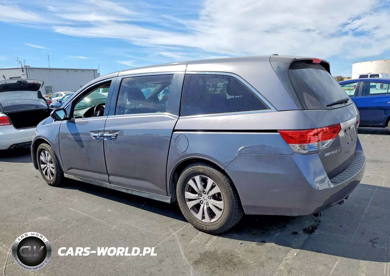 2016 Honda Odyssey Exl VIN:5FNRL5H68GB024756 - 2