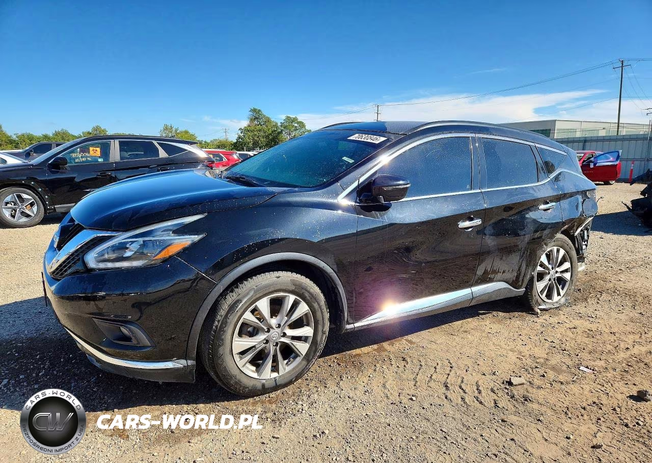 2018 Nissan Murano Sv VIN:5N1AZ2MH0JN133699 - 1