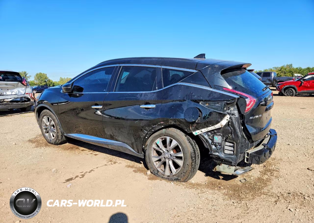 2018 Nissan Murano Sv VIN:5N1AZ2MH0JN133699 - 2