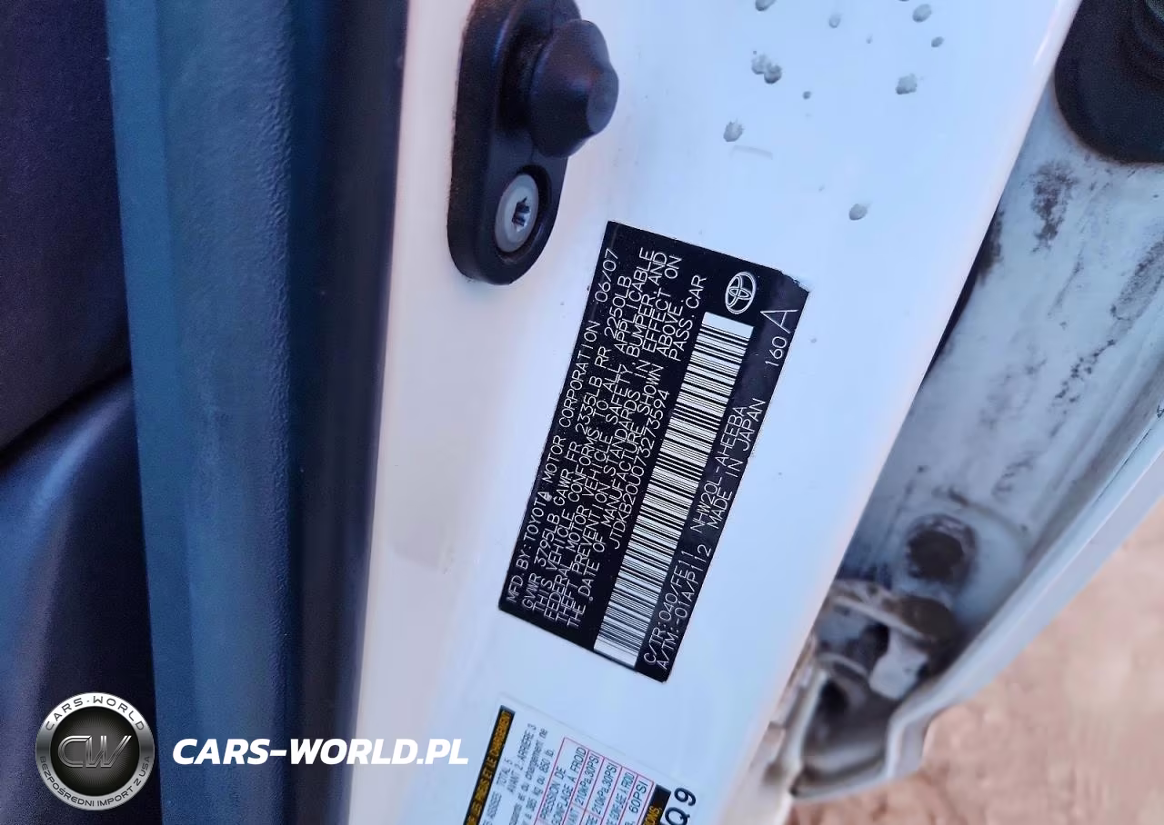 2007 Toyota Prius Base VIN:JTDKB20U073273594 - 12