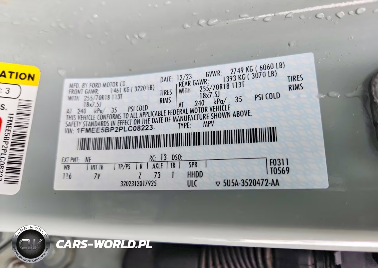 2023 Ford Bronco Base VIN:1FMEE5BP2PLC08223 - 14