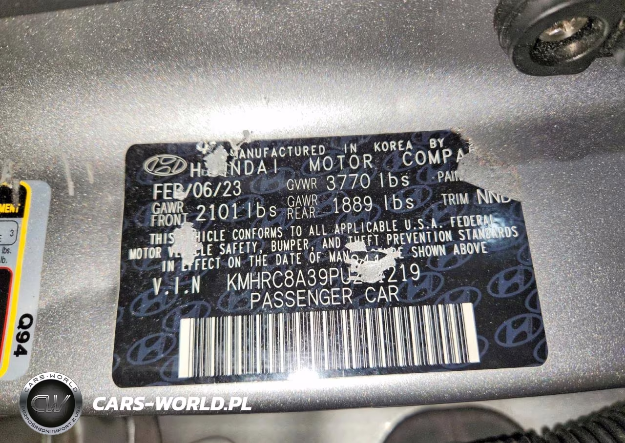 2023 Hyundai Venue Sel VIN:KMHRC8A39PU241219 - 13