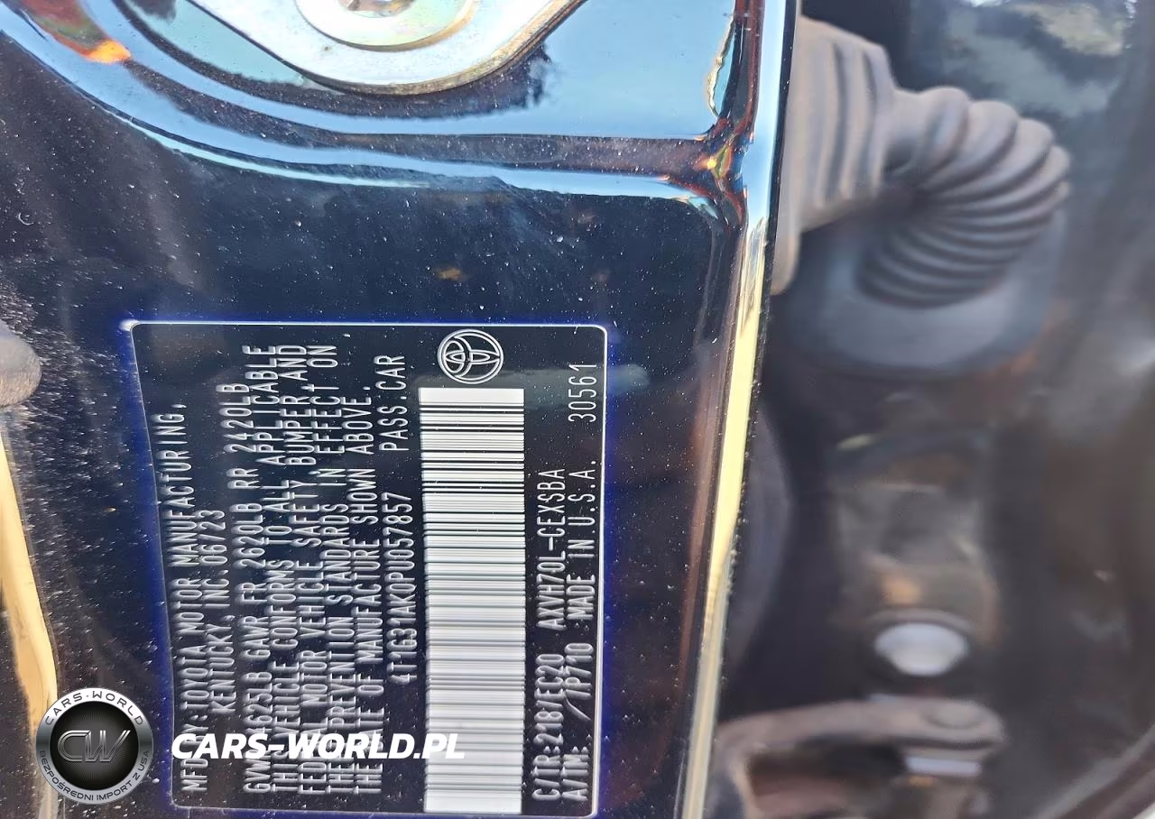 2023 Toyota Camry Hybrid Se Nightshade VIN:4T1G31AK0PU057857 - 12