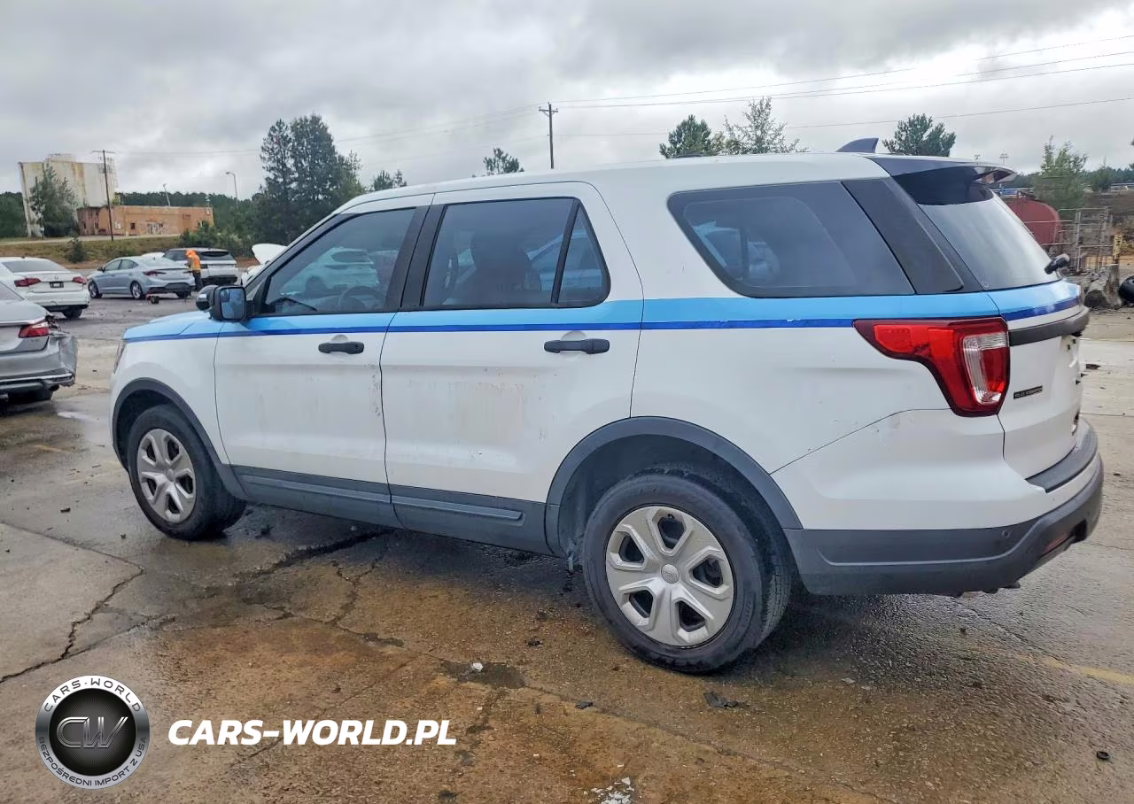 2018 Ford Explorer Police Interceptor VIN:1FM5K8AR0JGA44418 - 2