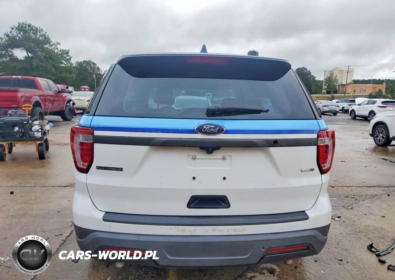 2018 Ford Explorer Police Interceptor VIN:1FM5K8AR0JGA44418 - 6