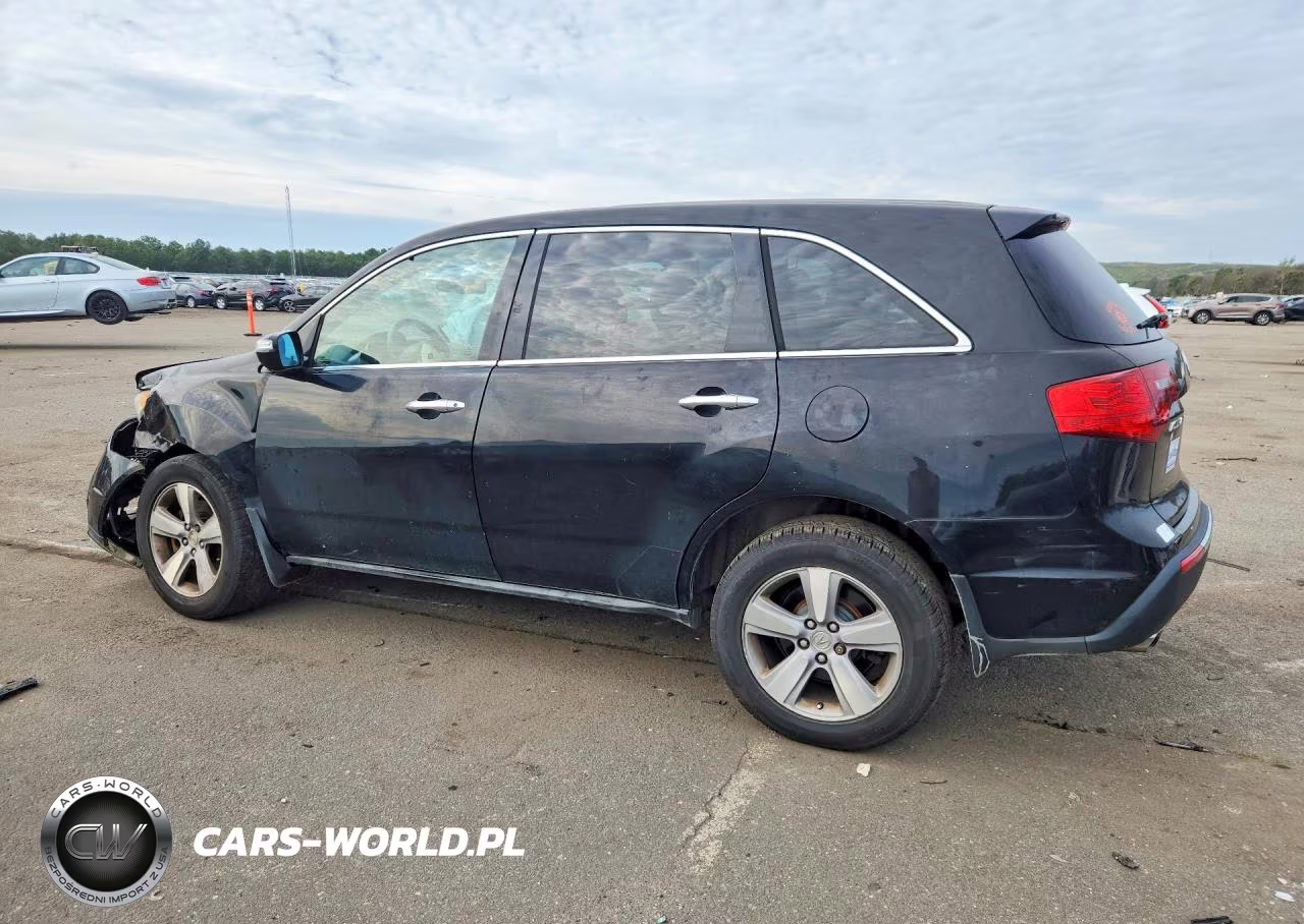 2012 Acura Mdx VIN:2HNYD2H25CH509147 - 2