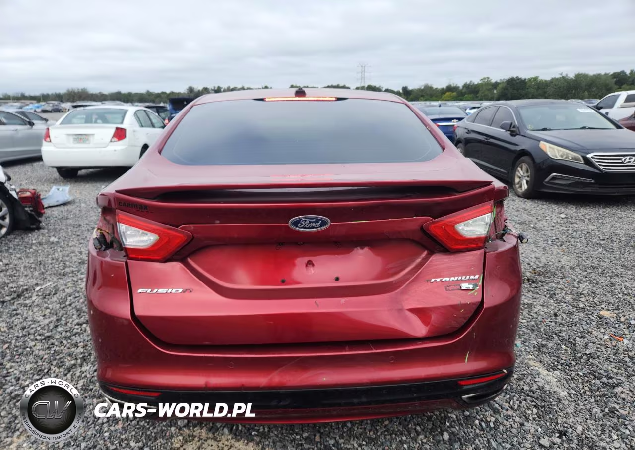 2016 Ford Fusion Titanium VIN:3FA6P0K9XGR158069 - 6